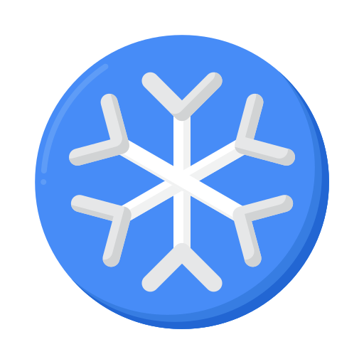 płatek śniegu Flaticons Flat ikona