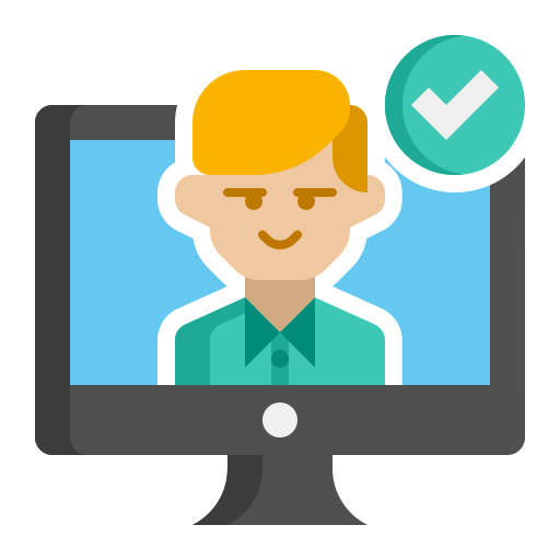 Online lesson Flaticons Flat icon