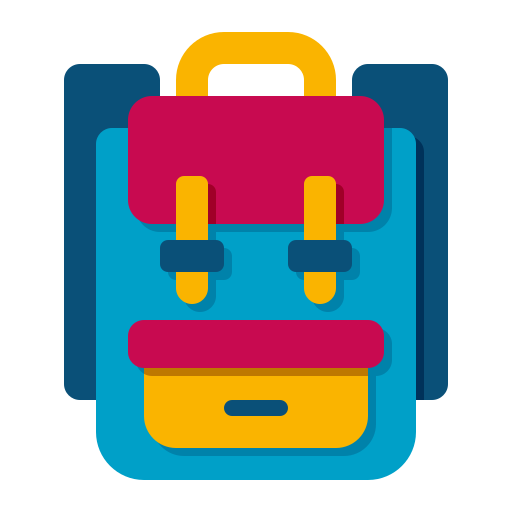 School bag Flaticons Flat icon
