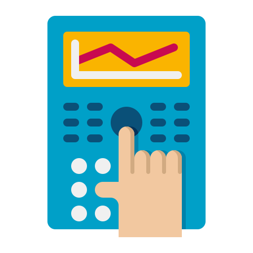 Scientific calculator Flaticons Flat icon