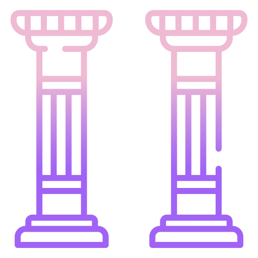 columna Icongeek26 Outline Gradient icono