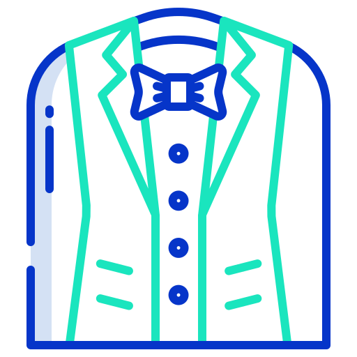 Groom suit Icongeek26 Outline Colour icon
