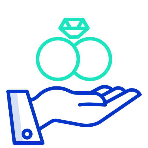 Rings Icongeek26 Outline Colour icon