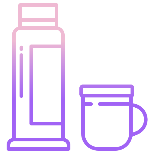 thermosflasche Icongeek26 Outline Gradient icon