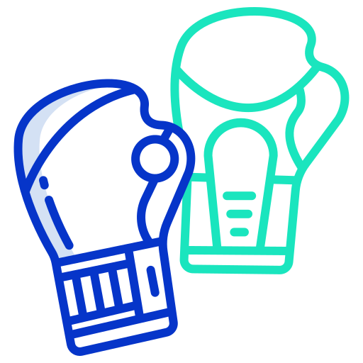 Boxing gloves Icongeek26 Outline Colour icon