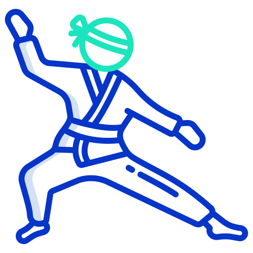 judo Icongeek26 Outline Colour icono