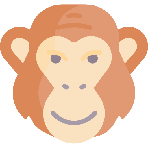 scimmia Special Flat icona