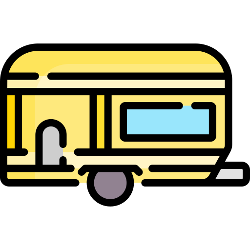 caravana Special Lineal color icono