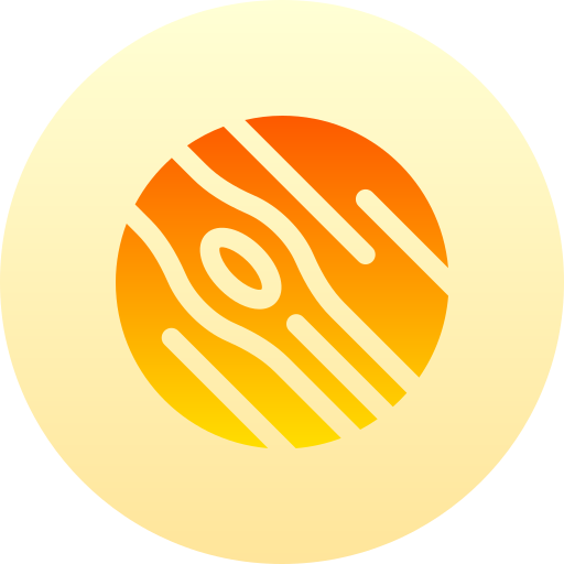 jupiter Basic Gradient Circular icoon