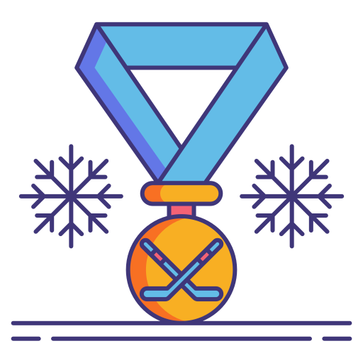 médaille Flaticons Lineal Color Icône