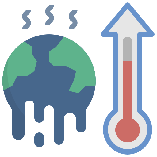 Global warming Noomtah Flat icon