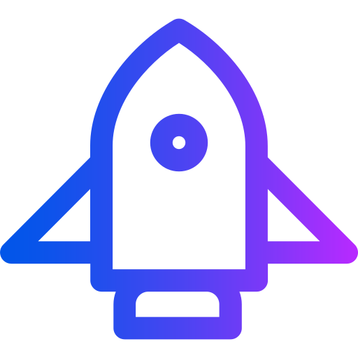 rakieta Generic Gradient ikona