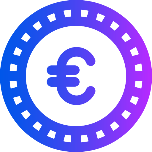 Евро Generic Gradient иконка