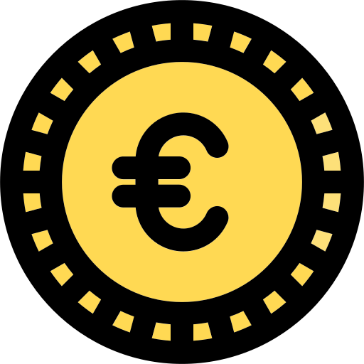 euro Generic Outline Color Icône