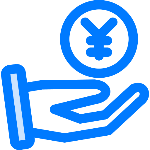 Yen Generic Blue icon