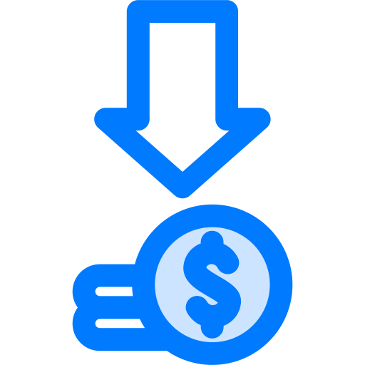 비용 Generic Blue icon