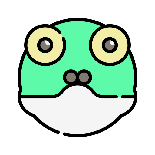 개구리 Generic Outline Color icon