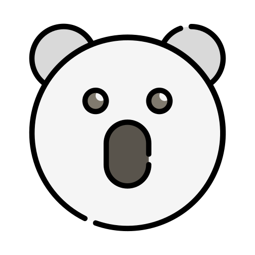 koala Generic Outline Color ikona