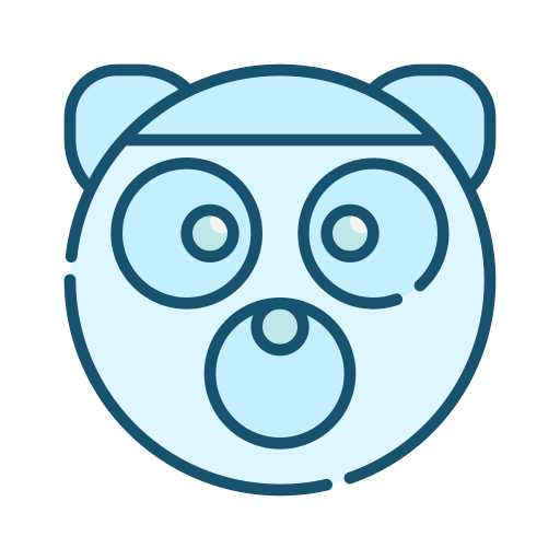 여우 원숭이 Generic Blue icon