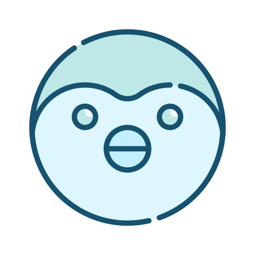 ペンギン Generic Blue icon