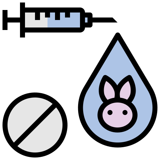 Animal testing Noomtah Lineal color icon