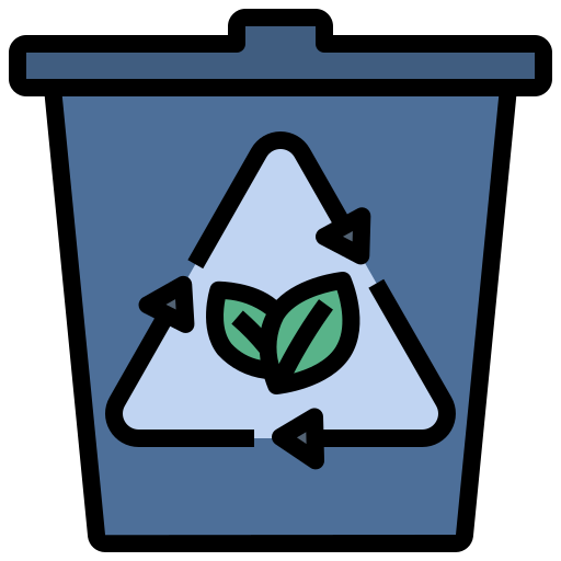 Recycle bin Noomtah Lineal color icon