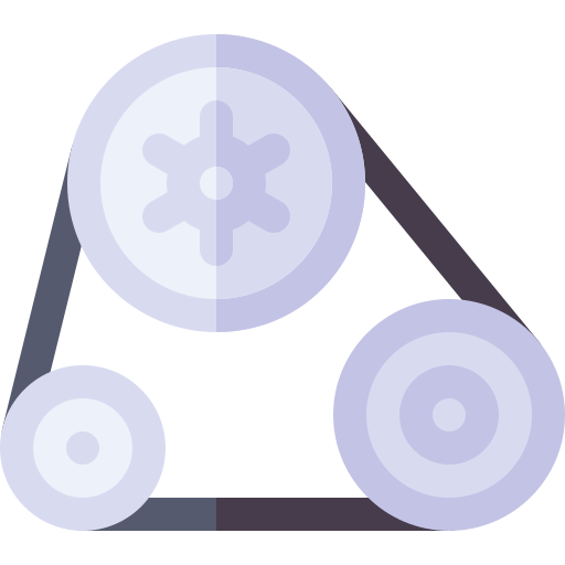 타이밍 벨트 Basic Rounded Flat icon
