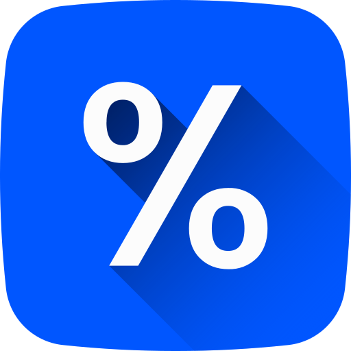 percentage Generic Flat Gradient icoon