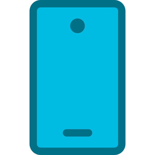 smartphones Generic Outline Color icon