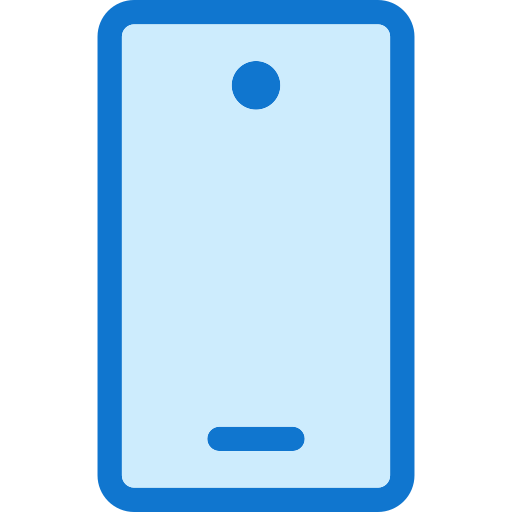 スマートフォン Generic Blue icon