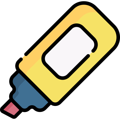 textmarker Special Lineal color icon