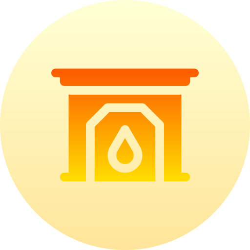 hogar Basic Gradient Circular icono