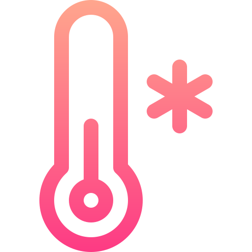 Термометр Basic Gradient Lineal color иконка
