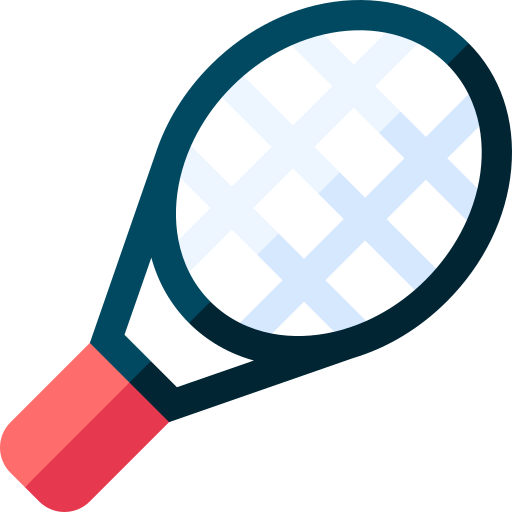 racket Basic Rounded Flat icoon