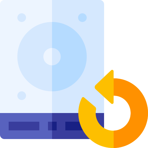 archivo de respaldo Basic Rounded Flat icono