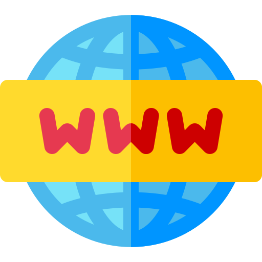 Интернет Basic Rounded Flat иконка