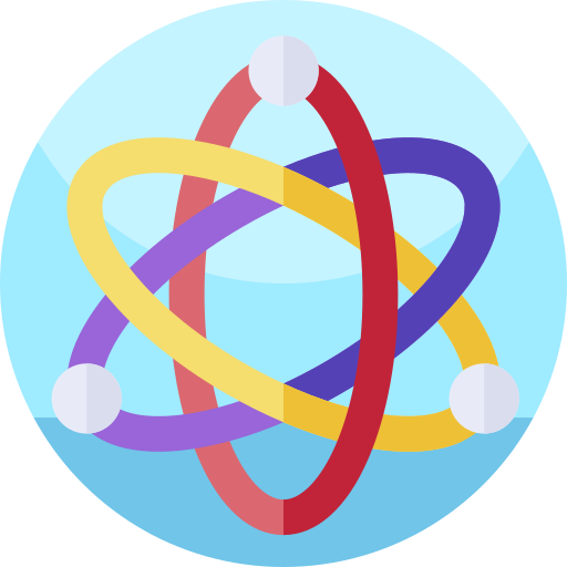 Physics Geometric Flat Circular Flat icon