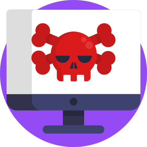 malware Generic Circular icona