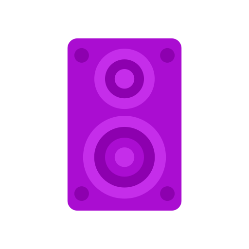 Loudspeakers Generic Flat icon