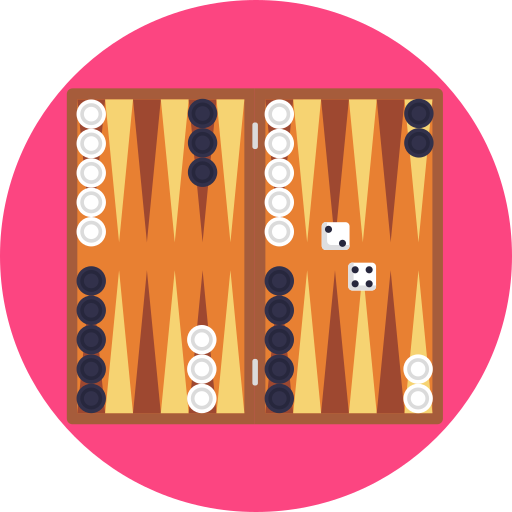 backgammon Generic Circular icona