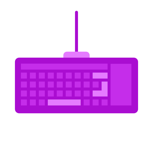 klawiatura komputerowa Generic Flat ikona