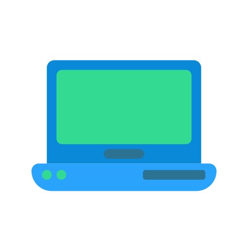 ekran laptopa Generic Flat ikona