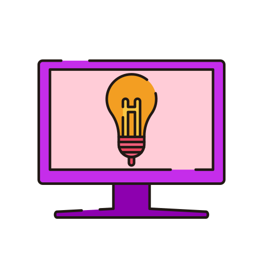 데스크탑 컴퓨터 Generic Outline Color icon