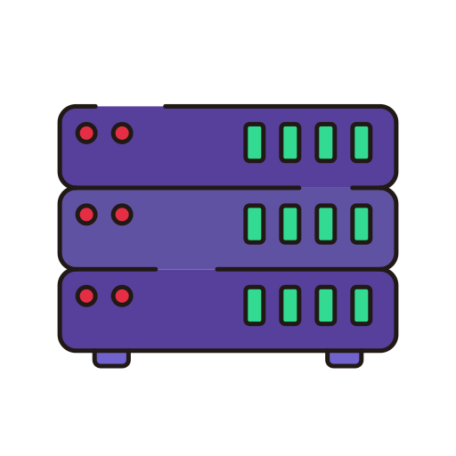 Cpu tower Generic Outline Color icon