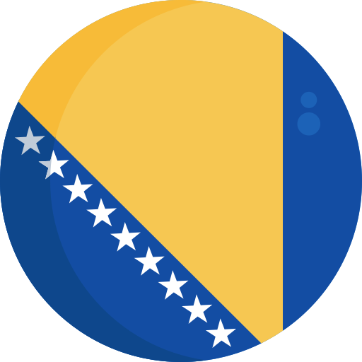 bosnië-herzegovina Generic Circular icoon