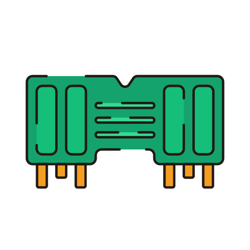 router inalámbrico Generic Outline Color icono