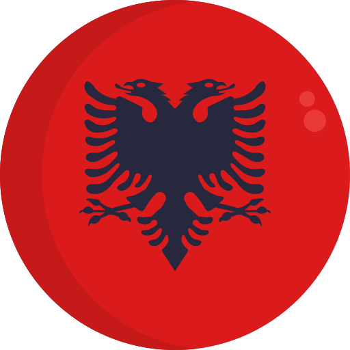 albanië Generic Circular icoon