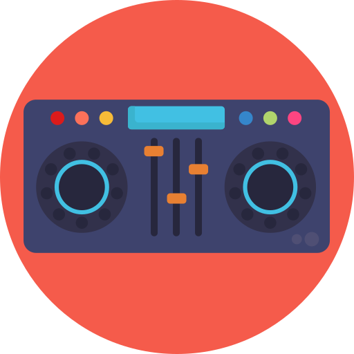 Boombox Generic Circular icon