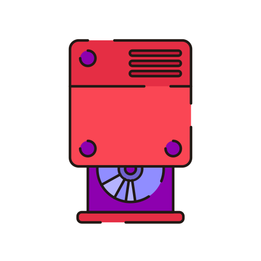 컴팩트 디스크 Generic Outline Color icon
