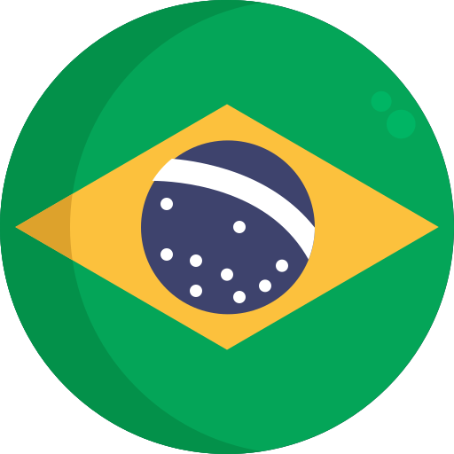 bandera de brasil Generic Circular icono